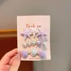 Lindo y Fresco Set de Pinzas para el Cabello para Niñas Estilo Océano Concha Estrella Perla Pasador Niñas Accesorios para el Cabello de Princesa Venta al por Mayor