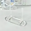 Onda de agua Yum Yum a Gu Mei Acrílico Transparente Pequeño Soporte de Exhibición de Almacenamiento Cuadrado Marca Única Millet Holter