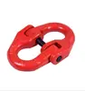 Conector de Cadena de Elevación G80 Hebilla Mariposa Anillo de Conexión en Forma de H en Forma de X Hebilla Ajustador de Cadena Accesorios Aparejo de Elevación