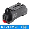 Relé Pequeño Electromagnético Intermedio Nuevo Base de 8 Pines Ac/Dc 24V 220V Rxm2Lb2Xm4Lb2Bd