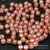 Ágata Rosa Melocotón Natural 7x8 Fuente de Sal Cuentas Sueltas Estilo Antiguo DIY Joyería de Jade Pulsera Collar de Cuentas Venta al por Mayor