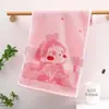Fábrica atacado desenho animado pequena toalha limpe a boca toalha limpe o rosto toalha barraca shopping supermercado logotipo bordado empresa bem-estar