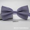 Corbata de moño de color sólido para hombre, corbata de moño de negocios, accesorios de ropa, corbata de moño de caramelo, fabricante de corbatas de moño en stock al por mayor