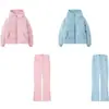 E-commerce Transfronteiriço Fábrica de Roupas Femininas Atacado 2026 AliExpress Venda Quente Moda Casual Série de Esqui Conjunto