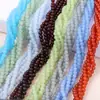 Venta al por mayor Cuentas de Vidrio de un Solo Color 4/6/8/10/12 mm Cuentas Sueltas Material de Jade Imitación Pulsera Cuentas Redondas Cuentas Espaciadoras Accesorios