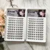 Pestañas Postizas Estilo Chica Salvaje Sin Pegamento, Ligeras con Longitudes Alternas y Efecto en Capas, Lindas y Versátiles, Cómodas para Uso Prolongado