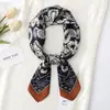 Bufanda Cuadrada Pequeña con Patrón Paisley Nuevo de Primavera Coreana Bufanda Decorativa de Moda Cinta para la Cabeza de Verano Versátil y Adecuada para Ventas Transfronterizas