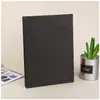 Saco de papel kraft saco de arquivo personalizado embalagem de contrato de vestuário documento T-shirt camisa envelope A4 papel com corda em estoque