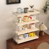 Portavasos de acrílico de escritorio, estante de almacenamiento para cocina, mesa de comedor, taza de café, taza de té de varias capas, juego de té