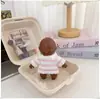 Natasha 14cm Ropa para Muñeca Pequeña Negra Artículo Popular de Celebridad de Internet Ropa para Muñeca Alivio del Estrés Ropa Natasha Suéter Pijama