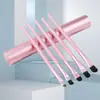 Set de Brochas de Maquillaje de 5 Piezas Personalizado, Superventas Transfronterizo, Rubor de Maquillaje Portátil, Brocha para Base, Brocha para Sombra de Ojos, Herramienta de Pincel para Cejas