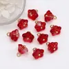 Pendente de Flor de Estrela Gradiente Claro em Forma de Botão de Flor Corrente de Cintura Ornamento Estilo Antigo Roupas Acessórios DIY Feitos à Mão
