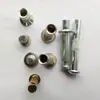 Profissional não padrão feito sob medida de alta qualidade semi-oco rebite de ferro rebite de degrau tambor de rebite de carroça rebite estendido