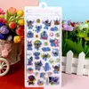 Nueva pegatina de relieve estéreo 3D de dibujos animados exquisitos para niños, pegatina decorativa para cuenta de mano DIY, pegatina decorativa para carcasa de teléfono móvil