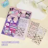 Pegatinas Luminosas Súper Grandes para Uñas de Niños Pegatinas que Brillan para Manicura de Niñas Bebés Juguetes Estereoscópicas 5D en Relieve