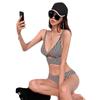 Bikini de Mujer 2026 Más Vendido, Sexy y Elegante, Adelgazante, de Moda, Traje de Baño para Aguas Termales, Estilo Europeo y Americano al por Mayor