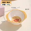 Prato Suplemento Alimentar Infantil Melamina Grau Alimentício Compartimento Desenho Animado Louça Bebê Crianças Doméstico Tigela Suplemento Alimentar Copo de Água Garfo Colher