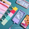 Cordão para Celular, Alça Cruzada Ajustável DIY de Nylon, Clipe Anti-Perda, Pulseira de Pulso Multifuncional Anti-Perda