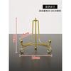 Portafotos estante para certificados estante de hierro simple decorativo soporte para platos de porcelana estante de exhibición soporte para reloj estante para platos