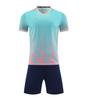 Verão Novo Treino Secagem Rápida Manga Curta Shorts Terno Camiseta Esportiva Equipe Familiar Exclusivo Roupa de Competição com Números Estampados