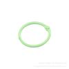 Cabello liso de fábrica 3 cm tarjeta de anillo de color anillo de anillo llavero accesorios diy pintura color caramelo apertura de hoja suelta