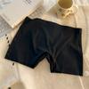 Base Líquida Pantalones de Seguridad Sin Costuras Ropa Interior Invisible de Seda de Hielo para Mujer Dos en Uno Verano Delgados Anti-Exposición Leggings Bóxer