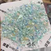 Nueva Colección Primavera y Verano Tormenta de Grava Dulce y Fresca Material de Resina Floral Joyería de Piedra de Cristal Natural DIY