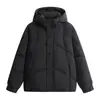 Nueva Chaqueta de Plumón Blanca de Pato con Capucha a Prueba de Viento para Hombre de Invierno Casual Engrosada Cálida Chaqueta de Alta Gama para Hombre