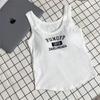 Internet Celebrant Explosivo longo bonito colete traseiro com almofada peito puro algodão simples casual base top esportes roupas íntimas para as mulheres no verão
