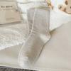 Calcetines de terciopelo australiano marrón para mujer, forrados con vellón de invierno, gruesos y cálidos, para dormir en el suelo, para otoño e invierno.