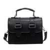 Bolsos Texturizados de Alta Gama para Mujer 2024 Nuevo de Moda Tendencia Bolso de Mano Pequeño Cuadrado Elegante Color Bloqueado Bolso de Hombro Individual Cruzado