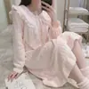 Roupão de Lã Coral Feminino Inverno com Forro de Fleece Espesso Quente Doce Elegante Solto Longo para Meninas Roupas de Casa para Usar Fora