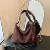 Bolso Tote de Gamuza para Viajes Diarios para Mujer, Nuevo Otoño 2026 Vintage de Alta Gama, Bolso Cruzado de Gran Capacidad