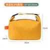 Nueva Bolsa Aislante Simple Engrosada PU Impermeable Bolsa de Almuerzo Moderna de Gran Capacidad Estudiante Oficina Estudiante Bolsa de Almuerzo con Comida