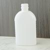 28 Dentes 250ml Garrafa Plana Vendas Diretas de Fábrica Branco pet Ombro Redondo Listrado Loção Frasco Embalagem Diária Gel de Banho Cuidados com a Pele