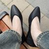 Zapatos Casuales de Piel de Oveja 2026, Mocasines Artísticos Retro de Cuero Genuino para Mujer con Boca Baja, Zapatos Elegantes y de Moda para Mujer, Cómodos y Ligeros