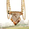 Cadena de Cintura Estilo Europeo y Americano para Mujer, Cadena de Cintura Bohemia Dorada de Múltiples Hilos con Lentejuelas Transfronteriza, Cadena de Cintura Versátil para Mujer