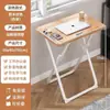 Mesa de Computador Simples Sem Instalação Mesa de Escrita Dobrável para Estudante Quarto Sala de Estar Escritório Mesa de Estudo para Casa Suporte de Mesa