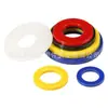 Junta Plana de Nylon Multicolor Arandela Plana Aislante Tornillo para Ventilador Lámpara Aire Acondicionado Aislamiento Amortiguador M2M3M4