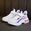 Zapatos para niños 2022 verano nuevos modelos para niños medianos y grandes zapatos de malla para niños zapatos blancos pequeños estudiantes zapatos deportivos de malla transpirable