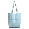 2026 Moda Versátil Bolsa Listrada Dupla Face Feminina Grande Capacidade Casual Simples Bolsa de Ombro Bolsa Tote