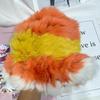 Gorro de punto de piel de conejo a juego con el color de Corea del Sur para mujer, cálido y resistente al frío, de felpa, para otoño e invierno, con protección para las orejas, para adelgazar el rostro, pequeño gorro de lana.