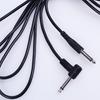 Cabo para Guitarra Elétrica 3 m Cabo de Áudio Alto-falante Baixo Caixa Elétrica Madeira Blindado Cabo de Redução de Ruído