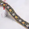 Cinta jacquard de flor de trompeta de color sólido de 3 cm, accesorio para ropa, decoración del hogar, cortinas y diversas decoraciones DIY G3622