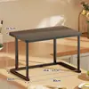 Mesita de noche de viento usada Soporte pequeño de almacenamiento Lujo ligero Sensación de alta gama Almacenamiento para sala de estar Artefacto de almacenamiento para cocina y horno microondas