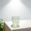 Venta al por mayor de fabricantes Tazas de Vidrio de Puntos Multicolor Personalizadas Estilo Retro Europeo y Americano Tazas de Cóctel Tazas de Vidrio para Jugo en Casa