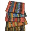 Tela impresa estilo étnico multicolor transfronteriza grupo de patchwork DIY algodón y lino mantel estilo étnico tela decorativa