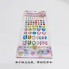 Nuevo Color de Cristal de Diamante Pegatina Transparente Manualidades Infantiles DIY Pegatina de Diamante Funda de Teléfono Móvil Accesorios de Decoración para Coche Pegatina
