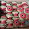 Roda de Aço com Fio em Forma de Tigela para Remoção de Ferrugem, Escova de Aço com Fio, Roda de Bola para Remoção de Ferrugem, Bola de Polimento de Aço Inoxidável, Roda de Aço com Fio em Forma de Tigela, Tigela Grande, Base de Ferro