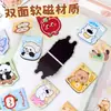 Lindo marcapáginas magnético con diseño de delfín de dibujos animados, clip magnético para lectura, marcapáginas de papelería de alto valor para estudiantes de primaria, pequeño regalo